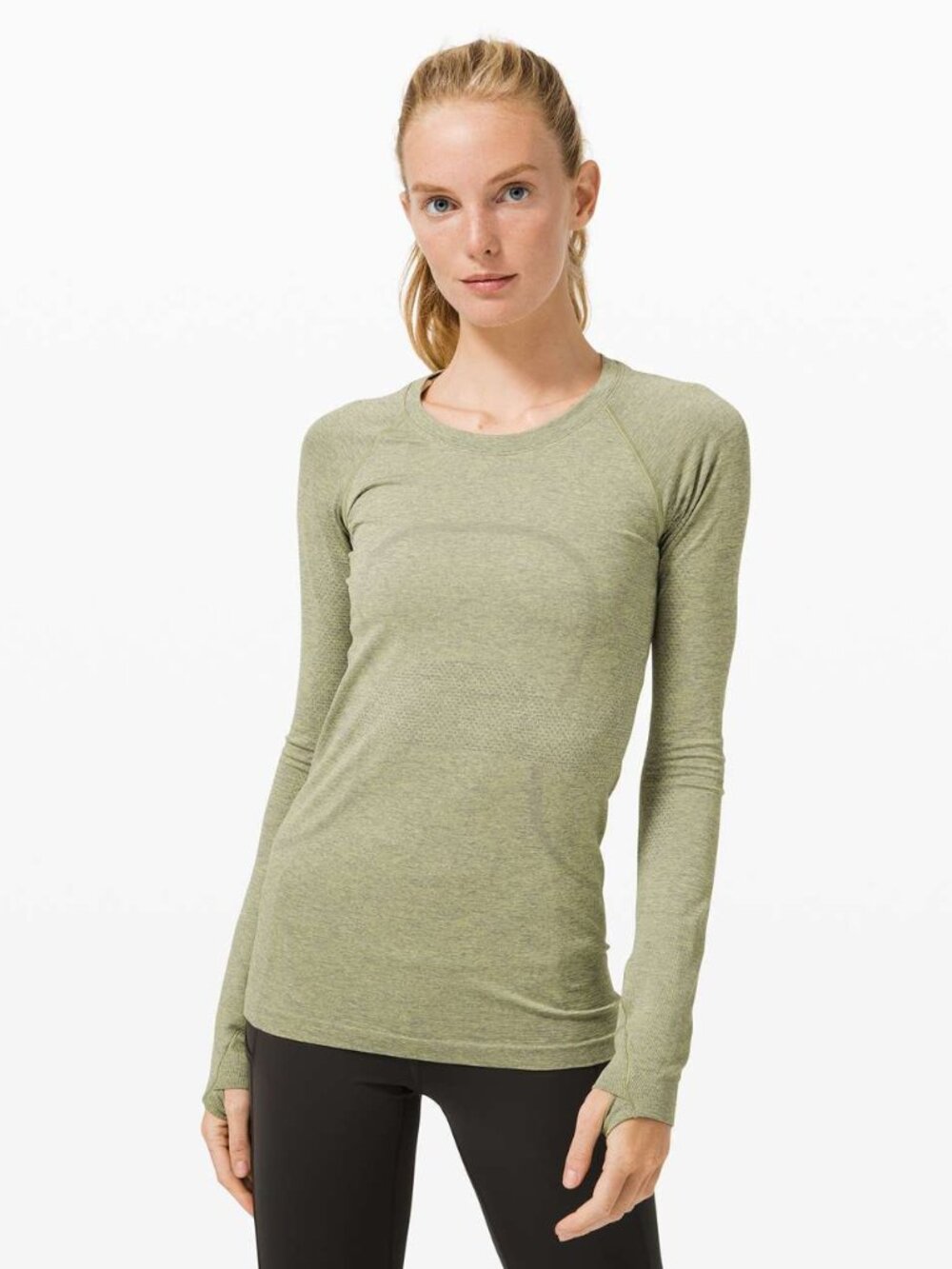 Lululemon Light Green Swiftly Tech Long Sleeve